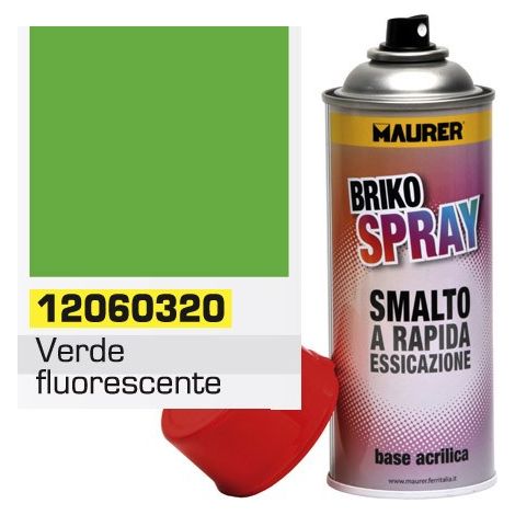 Fluoreszierendes grünes Farbspray 400 ml.