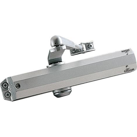 Ferme porte série GR010 force 3 fourni avec bras réglable GROOM 50311X (1/2)