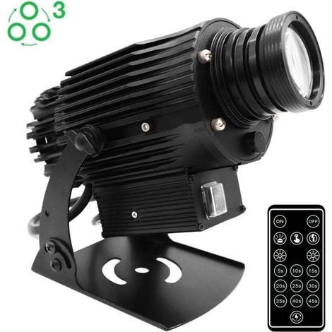 Projecteur Professionnel GOBO Ø30-20mm 3 images fixes interchangeables 40W OSRAM angle de projection 15° Lotti (1/3)