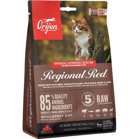 ORIJEN Regional Red Cat - croquettes pour chat - 340 g (1/2)