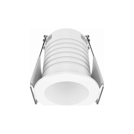 Nano Pulsar R Encastré - Spot encastré d'intérieur 3,5 W, faisceau 30°, blanc opaque, petit spot lumineux 35 mm 2700 K - Beneito & Faure