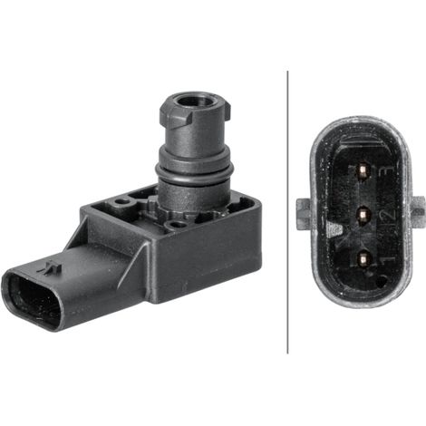 Capteur, pression de suralimentation Hella 6PP 358 152-111 FIAT 00K68371847AA