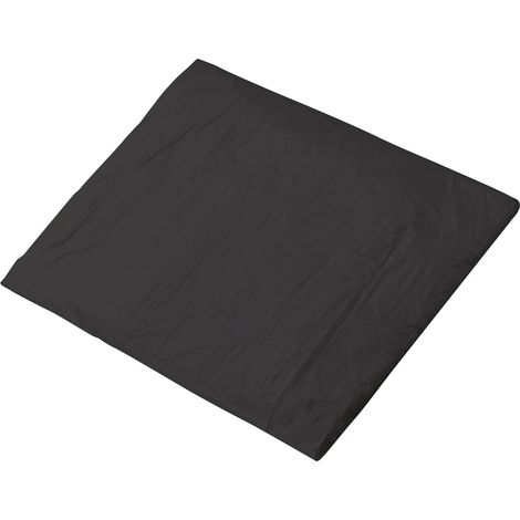 KesTek Baufolie Abdeckfolie Schutzfolie Malerfolie 4x6m 80µm LDPE Schwarz (1/5)