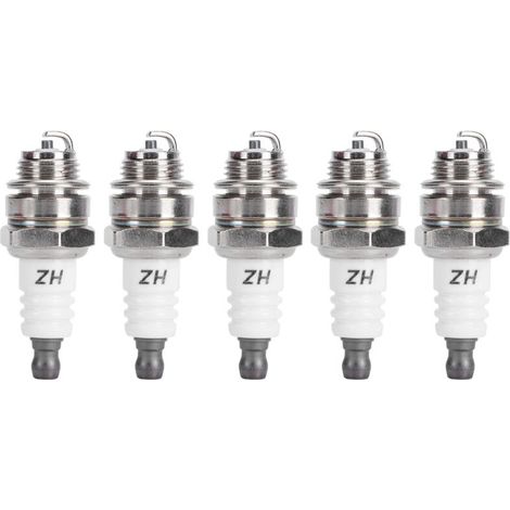 Bougie d'allumage L7T, 5 pièces, adaptée au souffleur de tondeuse BM6A BPMR7A RCJ6Y RCJ7Y WSR5F 33cc-49cc (1/5)