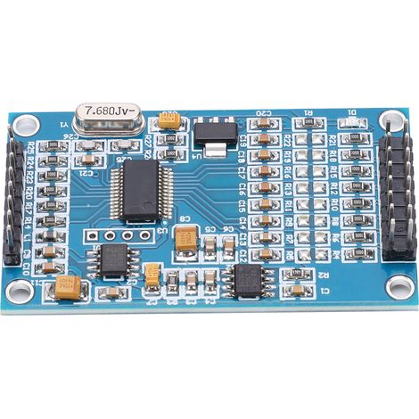 Module d'acquisition de données ADC 24 bits 8 canaux, haute précision 30ksps, carte ADS1256 (1/5)