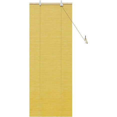 Stores et Occultants Autre Jaune Bambou CFW1782680 (1/5)