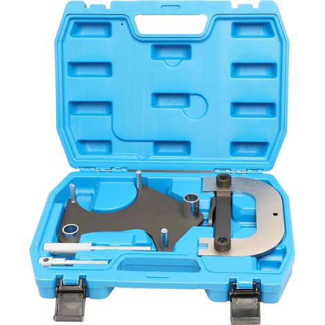 Herramienta de ajuste del motor de bloqueo del árbol de levas compatible con Renault Clio Laguna Megane 1.4 1.6 1.8 2.0 16V Motor de gasolina K4J K4M F4P F4R Códigos de correa de distribución (1/5)