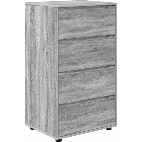 Maison Exclusive - Armarios de Almacenamiento Gris Sonoma 60 x 48