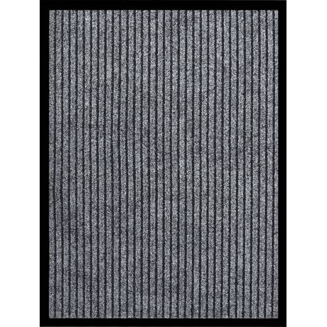 FIMEI Paillasson rayé Gris 60x80 cm (1/5)