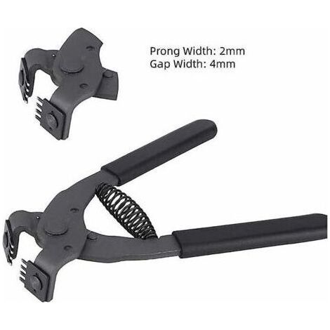 Tenue en cuir puissante coudre le trou de l'outil de poinon pince pince de serrage pour le bracelet en cuir ceinture selle(4 Prong)