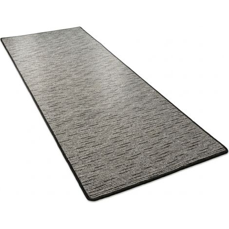 Teppichläufer Geneva Anthrazit 80 x 300 cm (1/4)