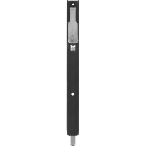Verrou alu gorge longueur 218mm laqué noir RAL9005 - MARC - 9200M-NOIR