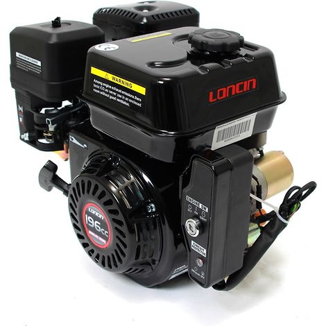 Moteur horizontal 4 temps 5.6cv Loncin G200FD vilebrequin 19,05x62mm