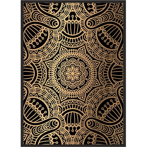 POSTER FOTOGRAFICO IN CORNICE 53x73 cm Oro P1023 (1/4)