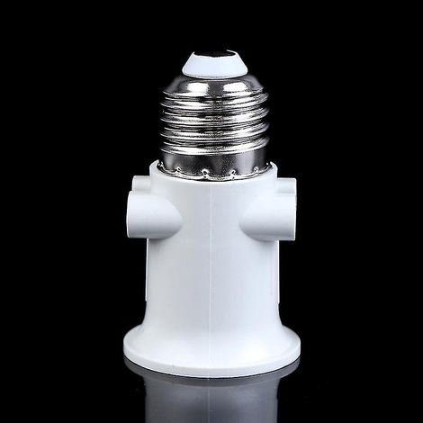 Adaptador de enchufe Haoyi E27 AC100-240V con enchufe europeo (1/5)