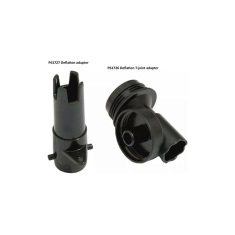 Raccord en T  P61726 – Adaptateur de gonflage – Raccord P61727,4 pièce P61726 + 4 pièce P61727 (1/5)