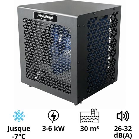 Pompe à chaleur piscine 6 kW full inverter Mini 6 Fluidheat