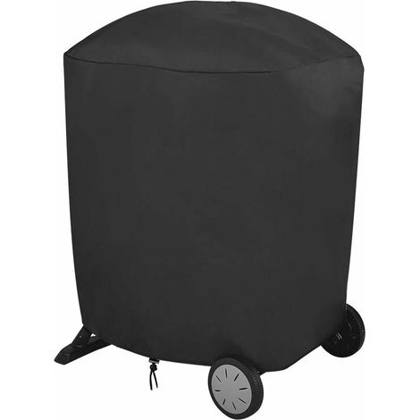 Grill cover, waterproof barbecue cover barbecue cover kettle grill protection cover hood grill cover tarpaulin (71  68cm) (1/5)