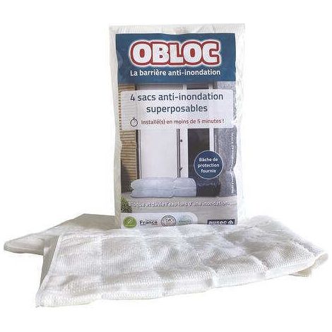 Kit 4 sacs inondation 60x40 OBLOC