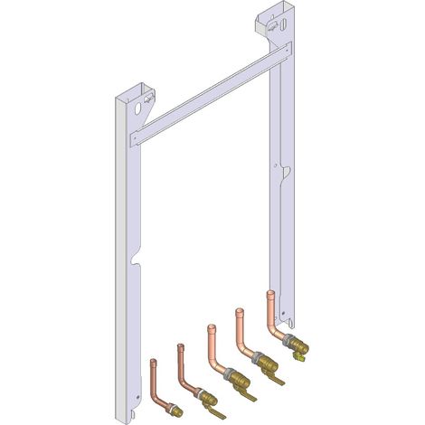 Cornice separatore con tubi Bic