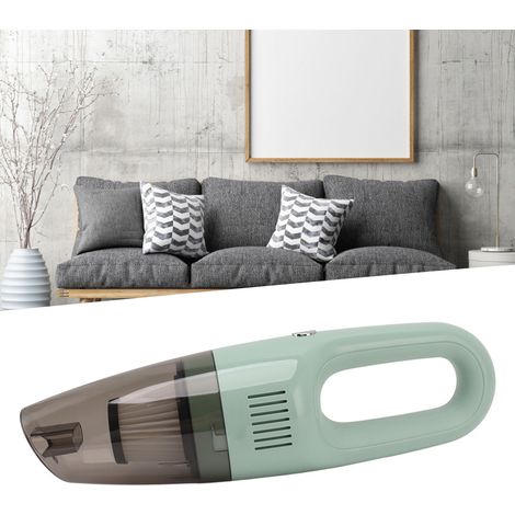 5000 Pa Akku-Handstaubsauger – Doppelfunktion – Starke Saugkraft, 4000 mAh Lithium-Akku, kabelloses Design, grünes ABS-Gehäuse, für Auto und Haushalt (1/5)