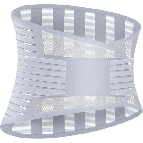 Ceinture de soutien lombaire avec deux sangles réglables, maille respirante, accessoire de sport (1/5)