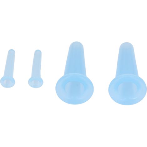 Lot de 4 ventouses en silicone à vide pour massage et soins de santé à domicile (1/5)