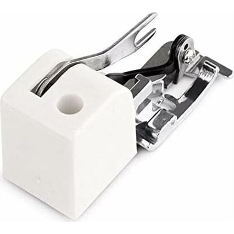 Piedino per taglio laterale, 1 pezzo, piedino universale per macchina da cucire overlock, accessorio per la maggior parte delle macchine da cucire a gambo basso. (1/4)