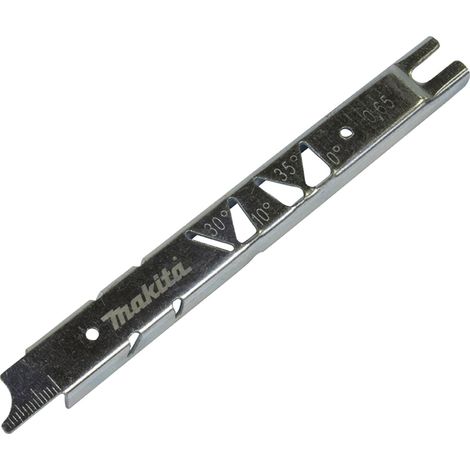 Makita Messlehre Feillehre für Sägekette Winkel 0°, 10°, 30°, 35° D-67474 (1/4)