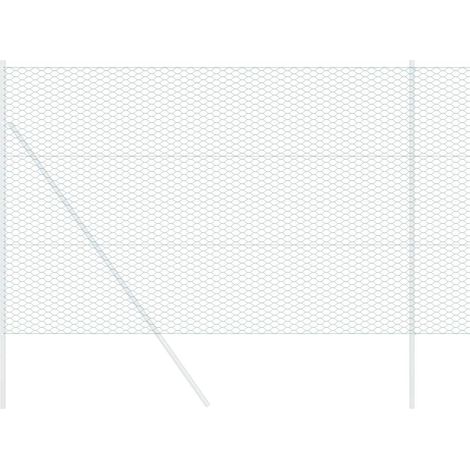 Clôture hexagonale 1,4 x 25 m PVC Vert (1/5)