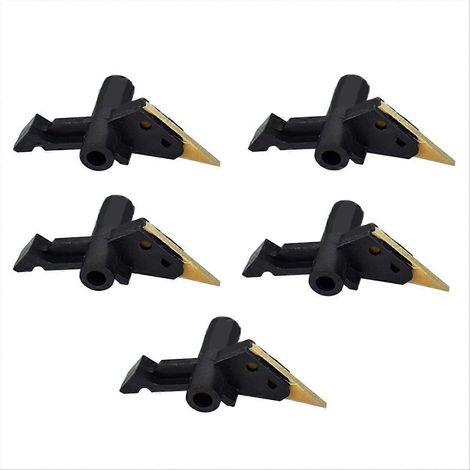Lot de 5 doigts de rechange pour unité de fusion des imprimantes Bizhub C224, C284, C364 et C454. Pièces de rechange durables pour fusibles d'imprimantes. (1/5)