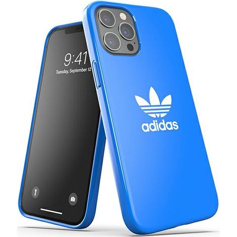 Coque Adidas OR SnapCase Trefoil pour iPhone 12 Pro Max bleu/bleu 42291