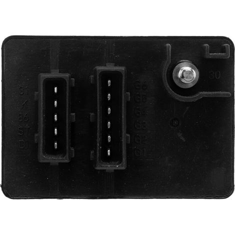 Jeffergarden Unité de commande de bougie de préchauffage 9648730980 Remplacement pour Fiat Brava 500 Croma Doblo Ducato