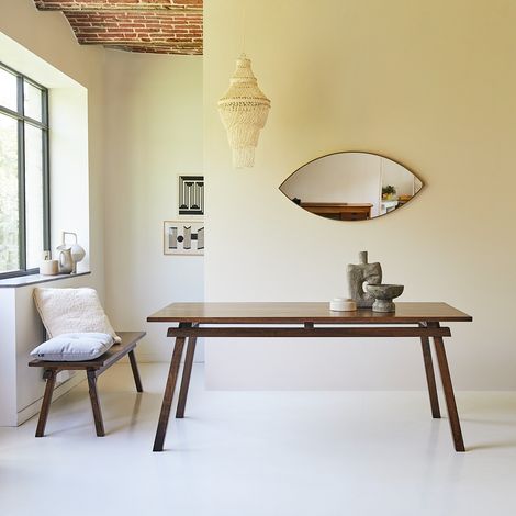 Table en bois de manguier 180x90 Arko (1/5)