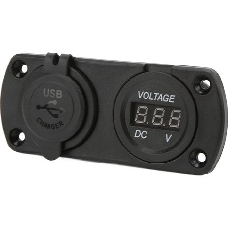 Dual-USB-Schnellladegerät 12-24V, wasserdicht, 2,1A, universell für Motorräder und Boote