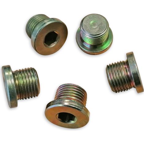 5 TAPPI DI DRENAGGIO DI RIPARAZIONE Ø 17 mm