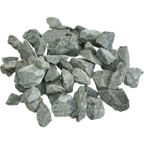 Saunasteine, Steine Ofen Saunazubehör Ofensteine Aufguss Dampf Bruchsteine, Vulkangestein 20 kg (1/2)