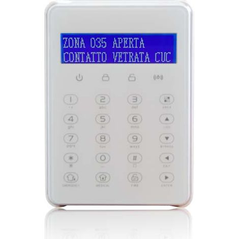 Tastiera attivazione e controllo centrale allarme 4G