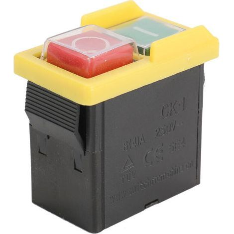 Interruttore di sicurezza antipolvere universale CK1/250V per smerigliatrice, interruttore elettromagnetico. (1/5)