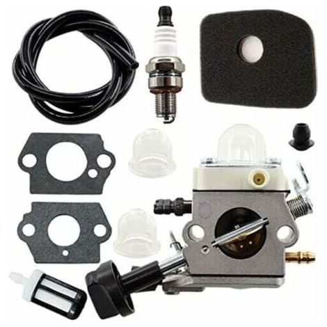 FENOPLASTICAKit carburatore per soffiatore per foglie Stihl SH56 SH56C SH86 SH86C BG86 BG86C BG86CE BG86Z BG86CEZ Zama C1M-S261B, 4241 120 0616, 4241 120 0607 (1/5)
