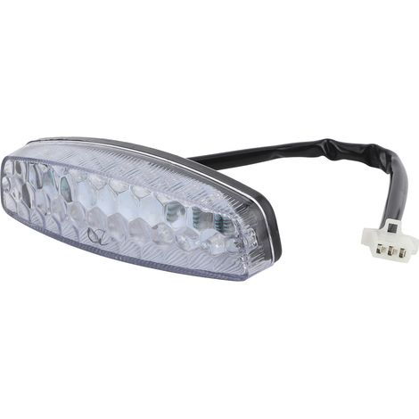 Feu stop arrière moto 12V 18 LED compatible quad 50 70 90 110 125 150cc (1/5)