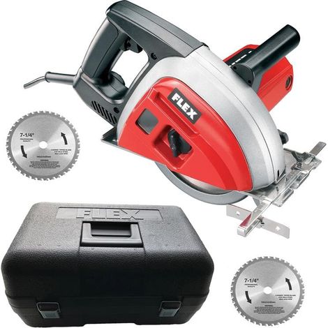 Flex Metall-Handkreissäge CSM 4060 für Trockenschnitt inkl. Koffer und 3 Blätter (1/5)