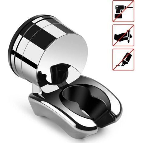 Shower Head Support Duschkopfhalterung Duschhalterung for Hand Shower Shower, Chenci Adjustable Shower Holder 10kg Maximum Lagergewicht Polymer-Nipple for Bathroom (1 Su (1/5)