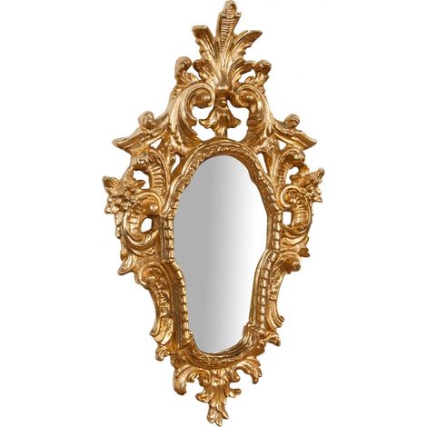 Miroir Mural Shabby Chic 41x26 cm Miroirs décoratifs muraux Miroir d'entrée (1/5)