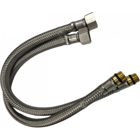 Tubo flessibile 12x100 per l'alimentazione del mixer, coppia.
