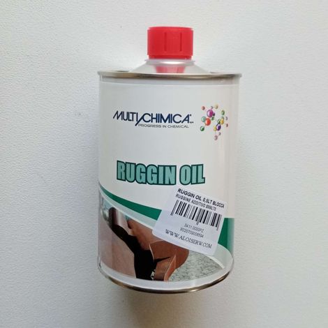 Ruggin oil 500ml blocca ruggine additivo anticorrosivo trasparente per vernice (1/4)