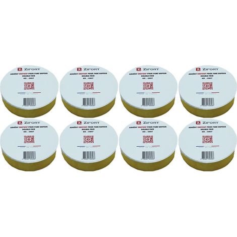 8 Rouleaux Adhésif Membrane pare-vapeur double face 40m X 38mm - Zifort (1/2)