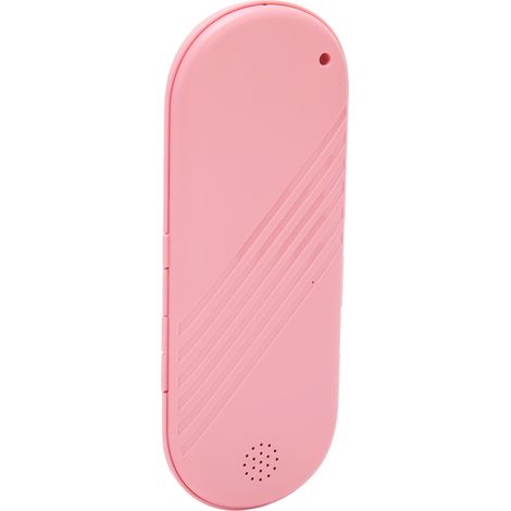 Haut-parleur sous oreiller multifonction stéréo avec basses profondes, mini haut-parleur Bluetooth rose (1/5)