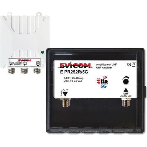 kit préamplificateur lte-5g (red) - evicom ekev252r5g (1/2)