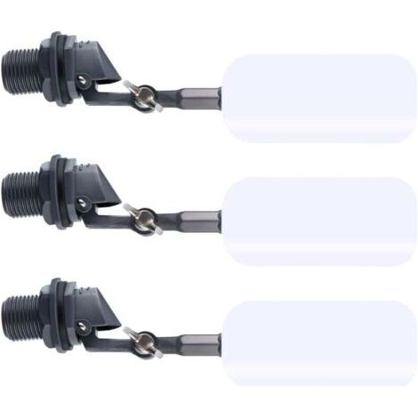 3pcs Reliable Water Ball Float Close 1/2 Inch Fill Humidifier Water Tank Ball Valve Pond Float Replacement Valve (1/3)